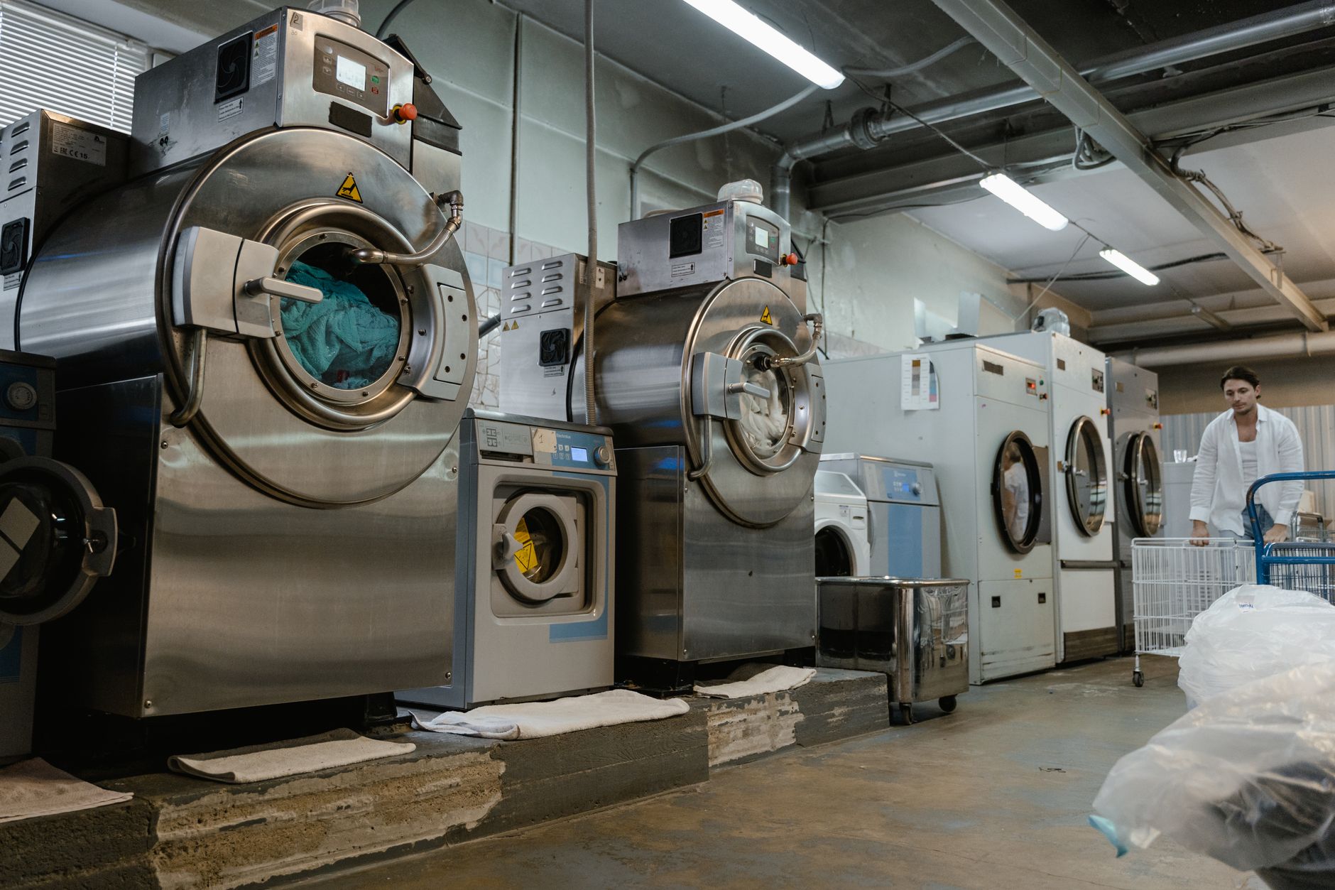 Blanchisserie industrielle à Argenteuil
